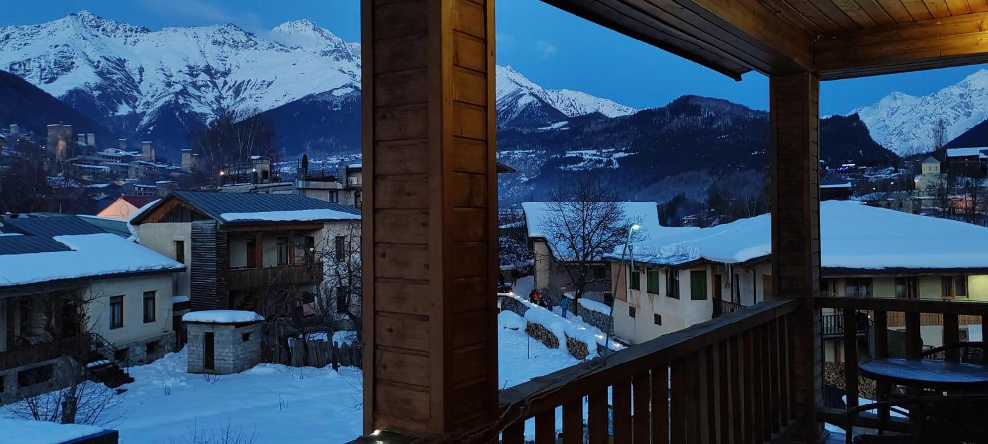 Hotel Svanseti Mestia Bagian luar foto