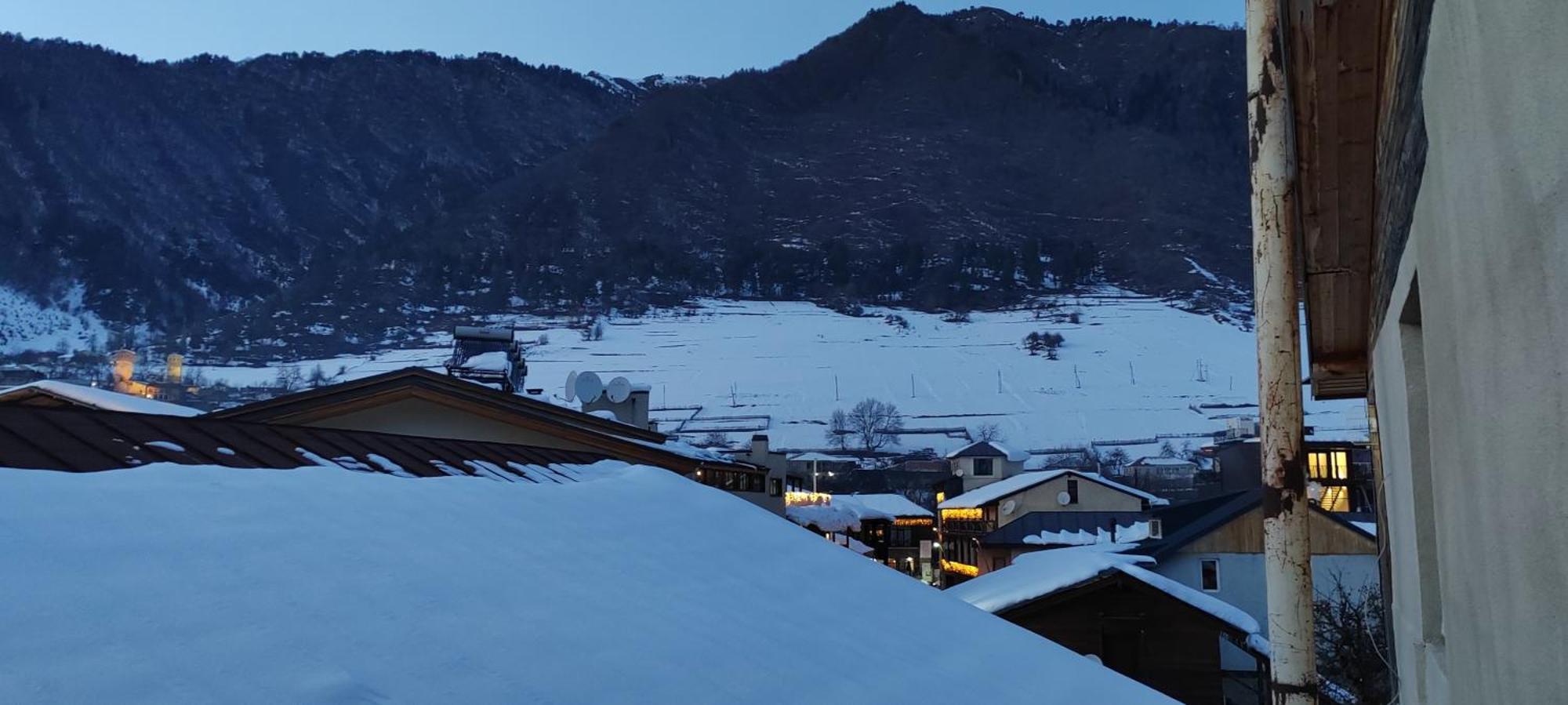 Hotel Svanseti Mestia Bagian luar foto
